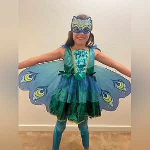 Peacock costume. Size small 5-7.